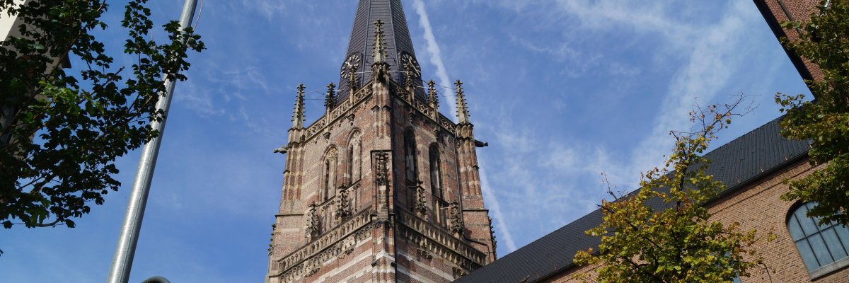 Sankt Lambertus Kirchturm in Erkelenz