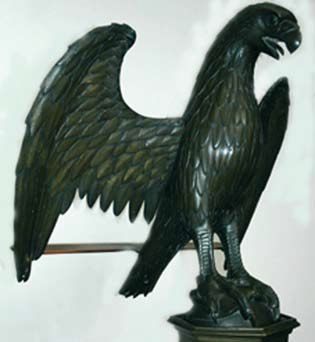 Das Adlerpult in St. Lambertus