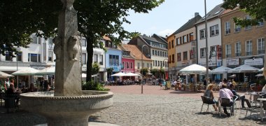 Der Stadtbrunnen am Markt