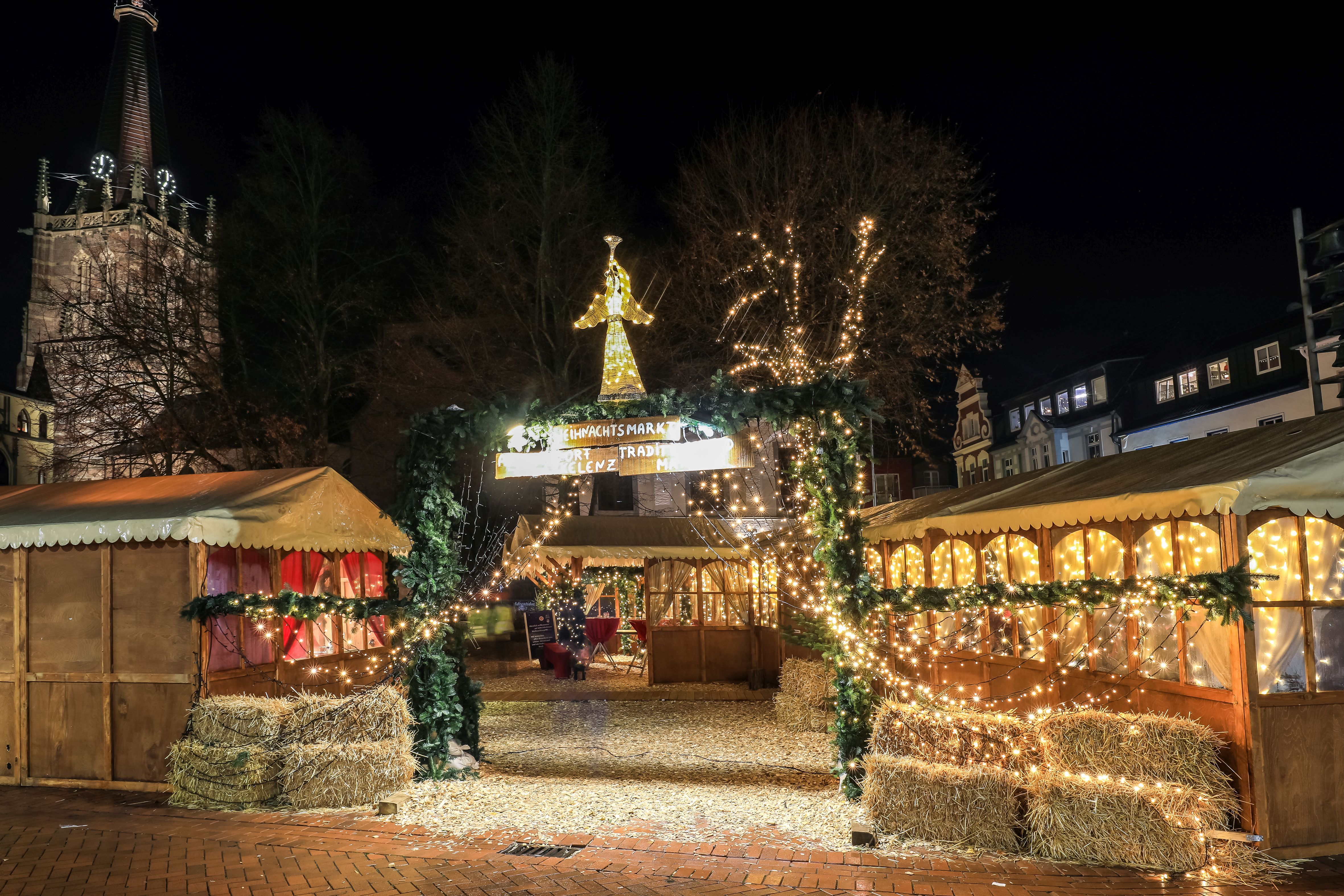 Das Adventsdorf in Erkelenz