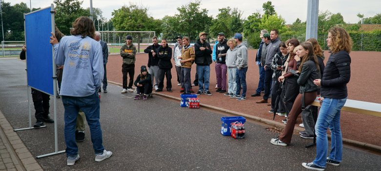 Beteiligung zum Neubau des Skateparks in Erkelnz