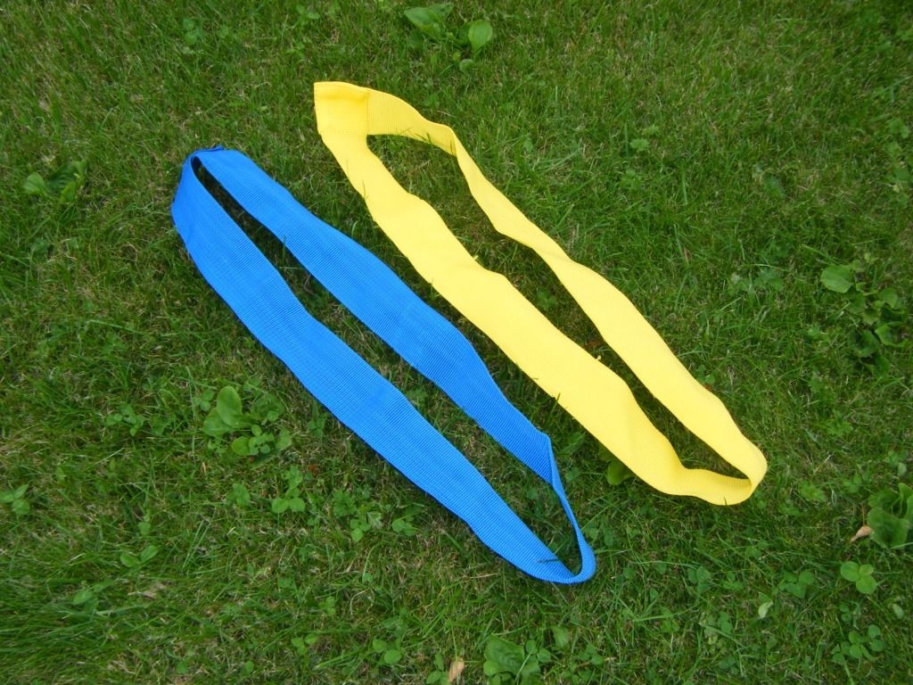 Mannschaftsbänder: Diese Mannschaftsbänder (Schärpen) bestehen aus einem 5 cm breiten, strapazierfähigem Gurtband.