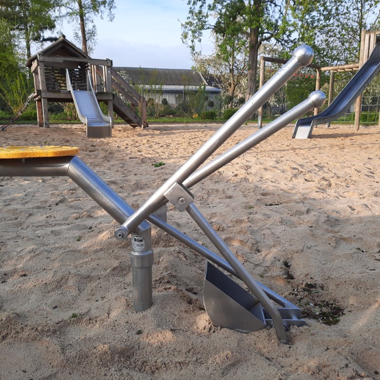 Spielgeräte auf dem Spielplatz Etgenbuscher Weg