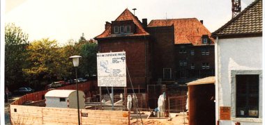 Baustelle Kreis- und Stadtbücherei