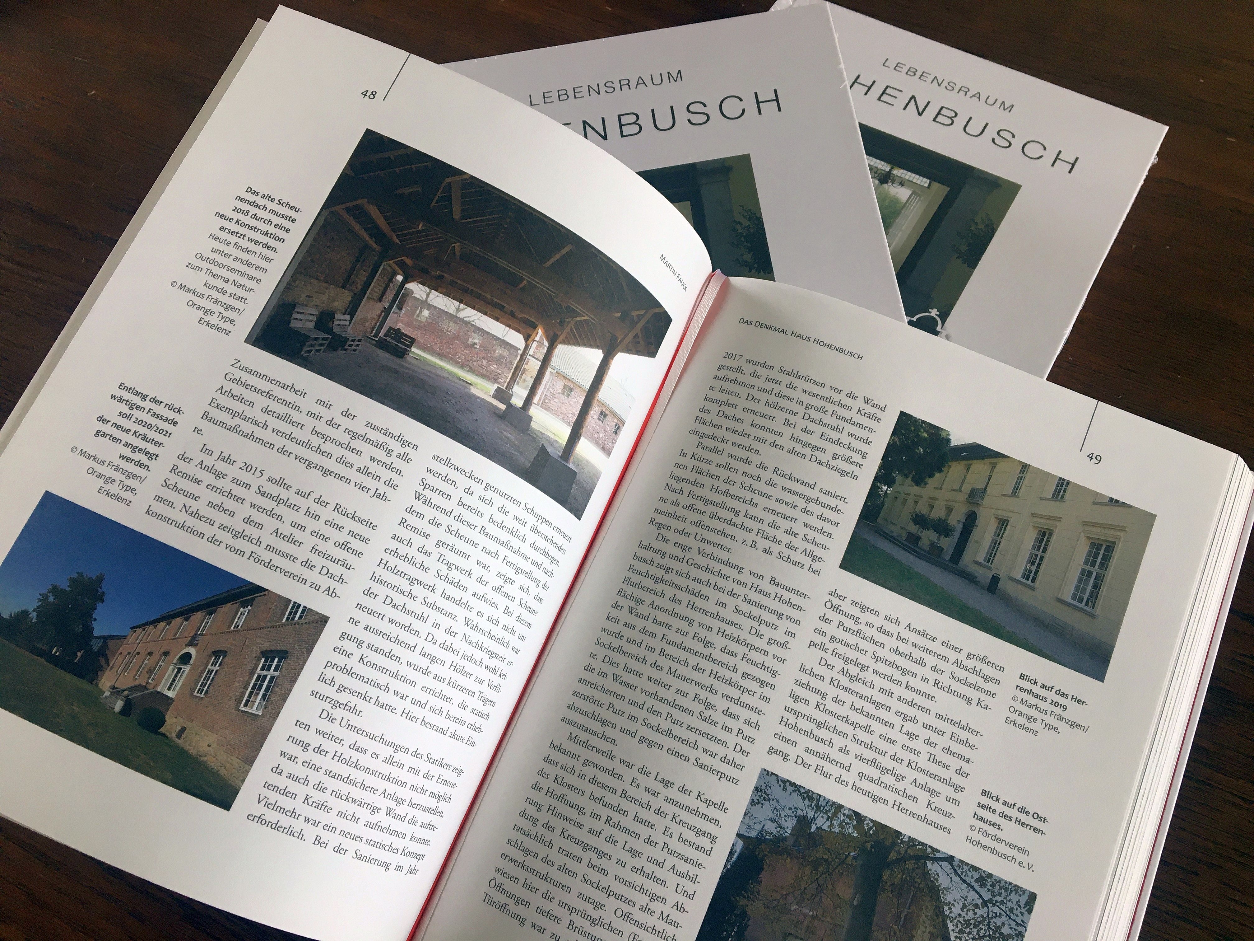 Neuer Bildband des Heimatvereins "Lebensraum Hohenbusch"