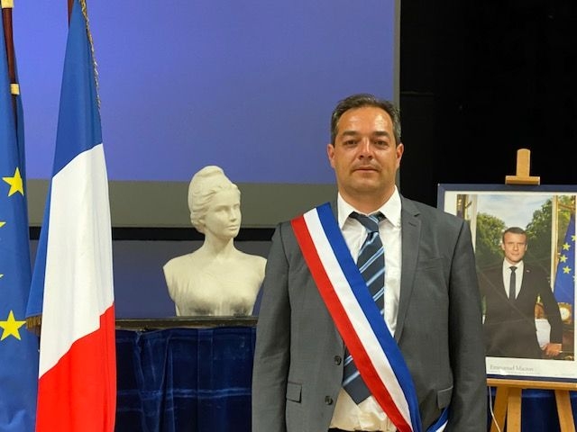 David Juquin, der neue Bürgermeister der Partnerstadt Saint James 