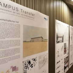 Informationsplakate für das Projekt Campus Transfer