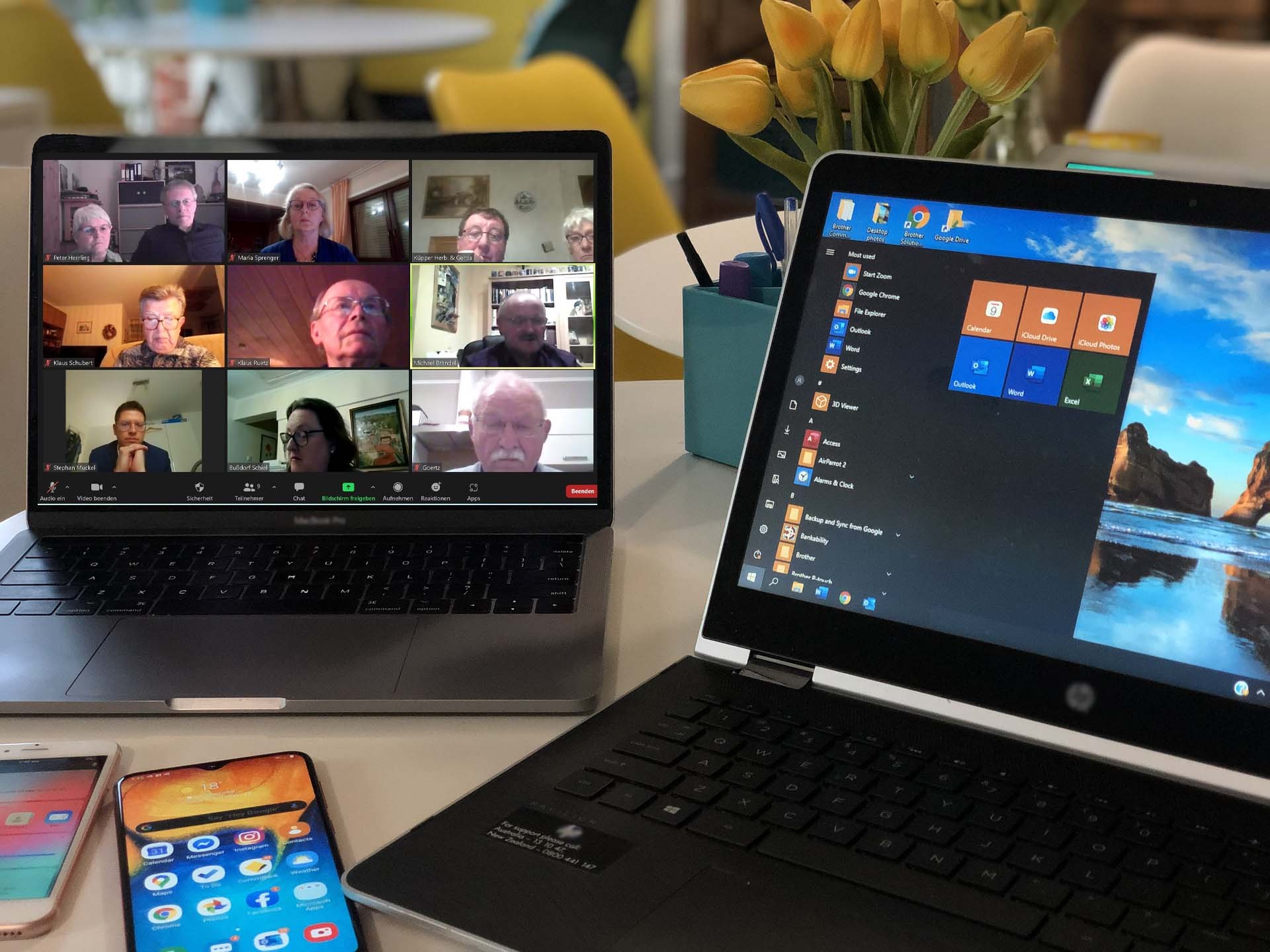 Symbolbild eines Videoworkshops