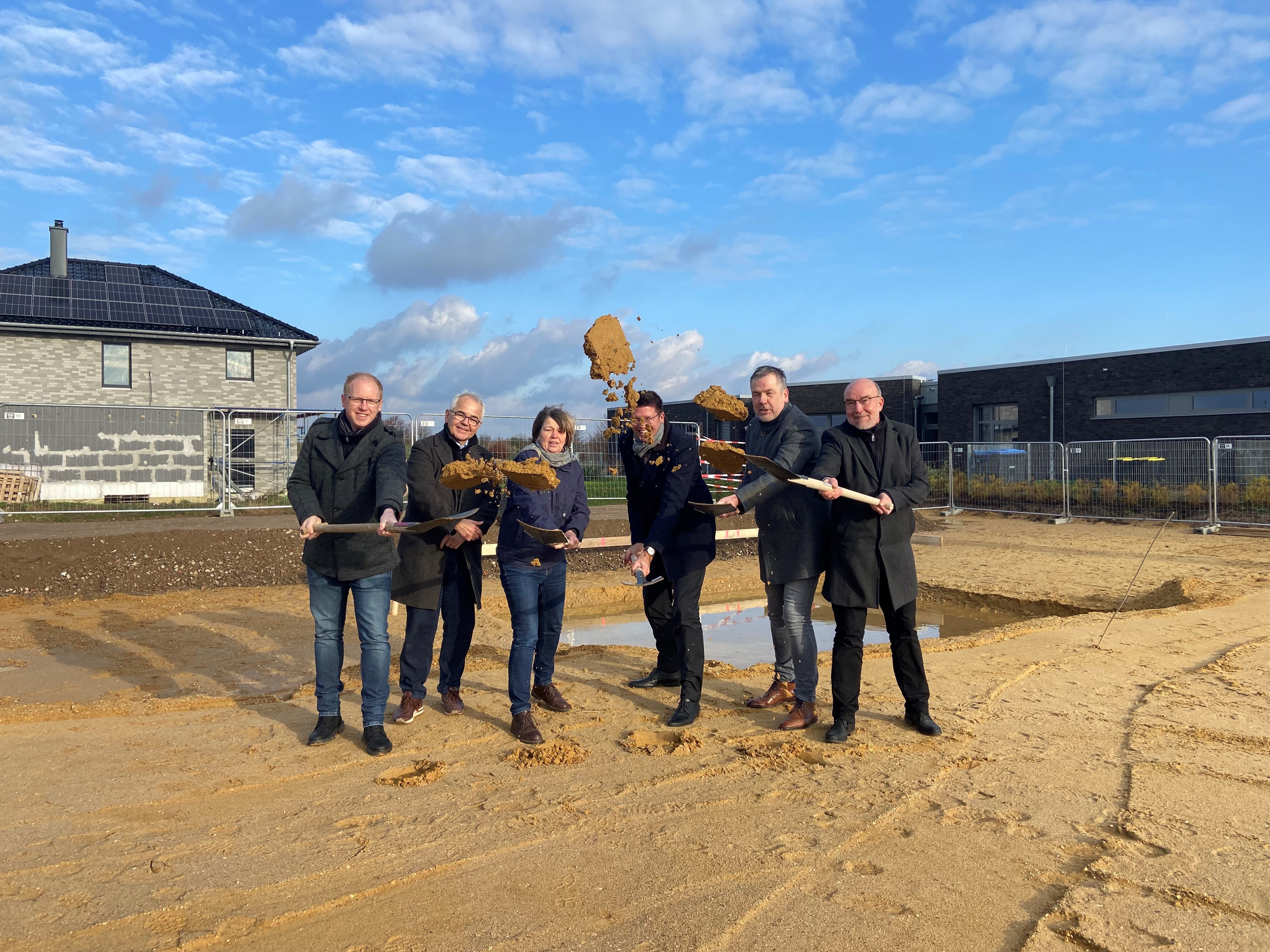 Spatenstich am 6. Dezember 2023