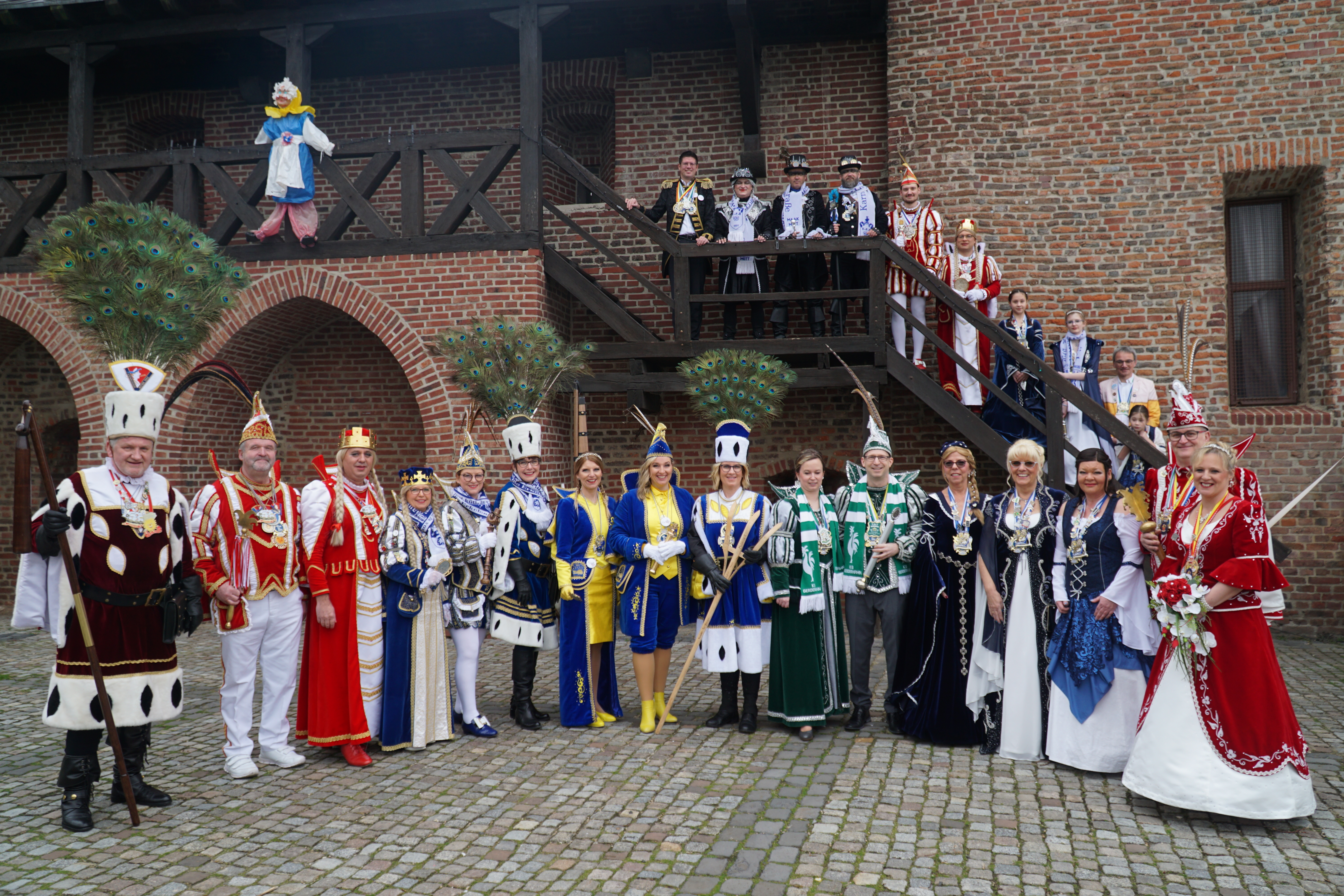 Gruppenfoto Tollitätenempfang