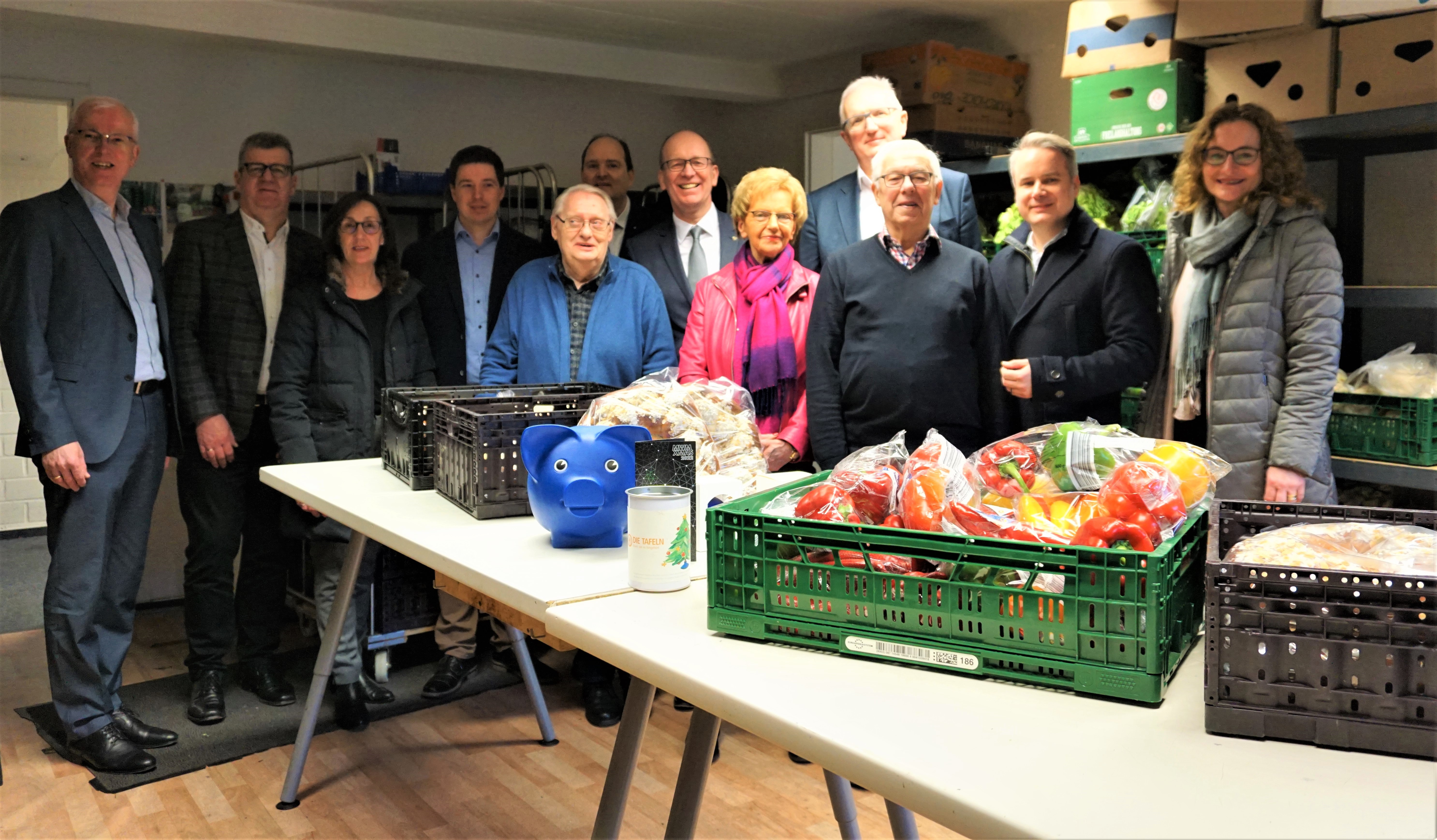 Spendenübergabe anlässlich des Schöffenessens