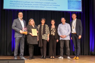Auf dem zweiten Platz des Heimatpreises 2022 landete das Dorfforum Venrath/Kaulhausen. 