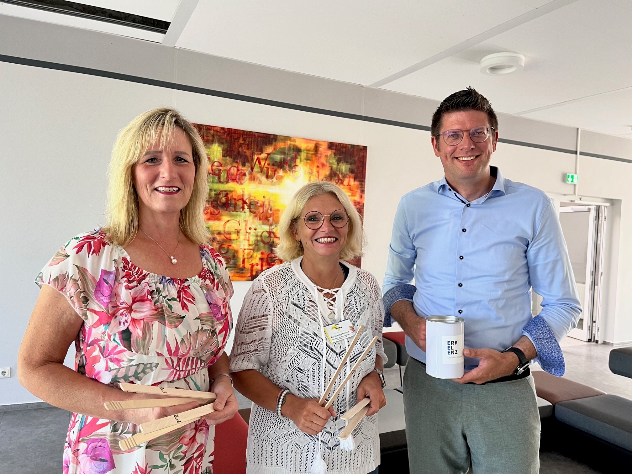 Gruppenfoto Bürgermeister, Stadtmarketing, Hospizleitung