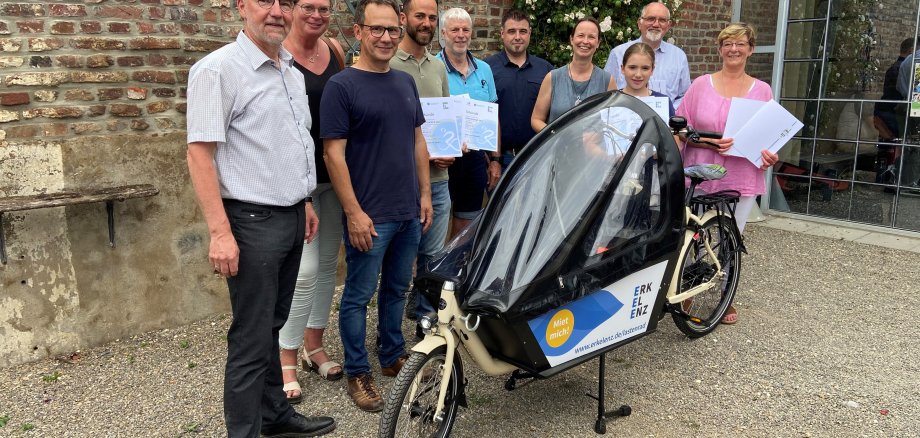 Gruppenfoto Sieger-Teams Stadtradeln