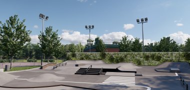 Planungsbild Skate-Anlage