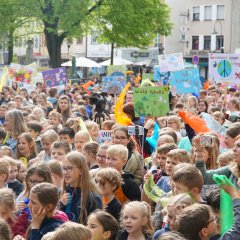 Über 1500 Schülerinnen und Schüler auf dem Erkelenzer Marktplatz