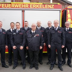 Gruppenbild der Löscheinheit Matzerath-Golkrath