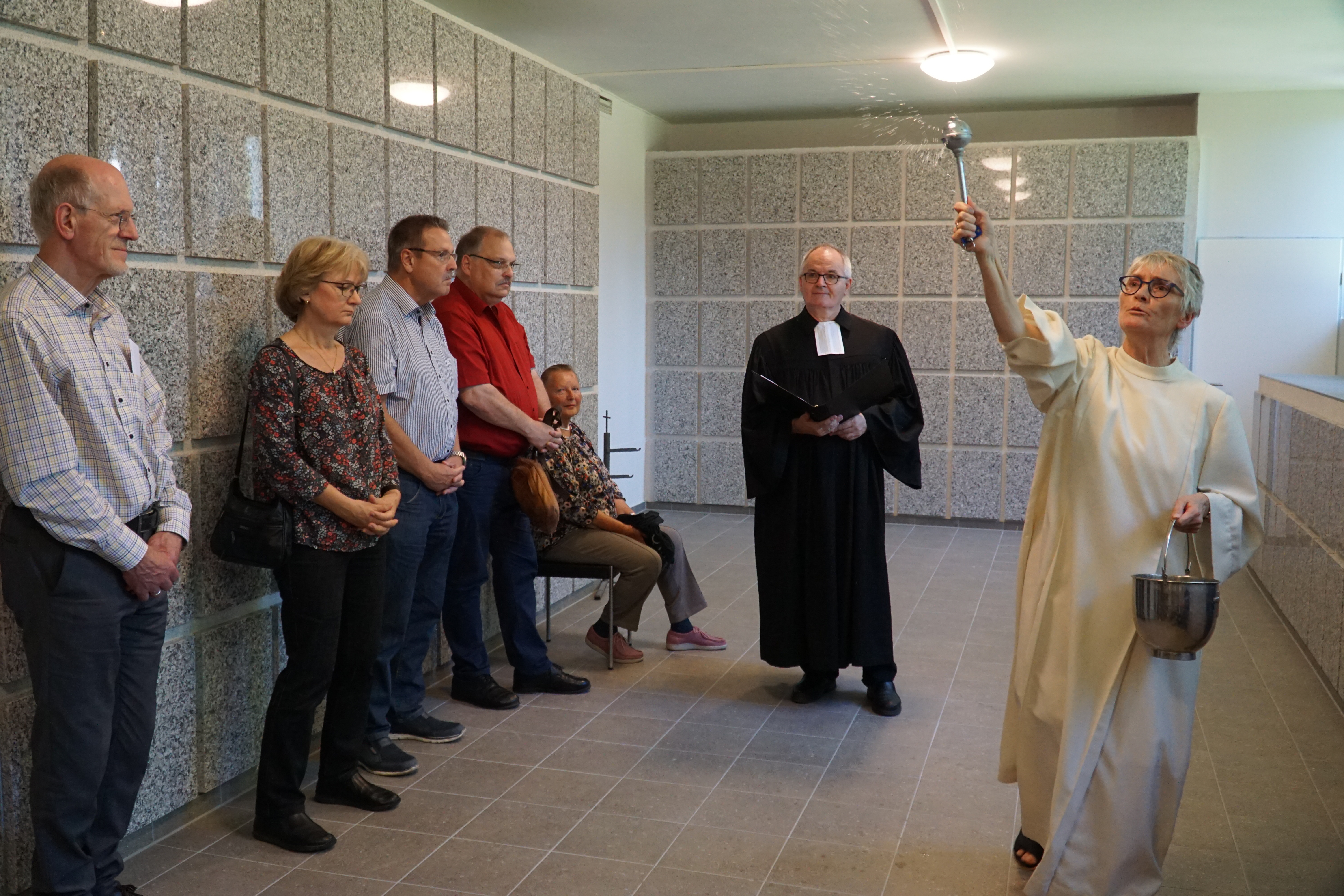 Einsegnung des Kolumbariums