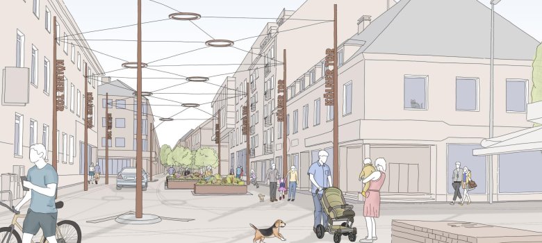 Visualisierung Kölner Tor, Konzept aus September 2023