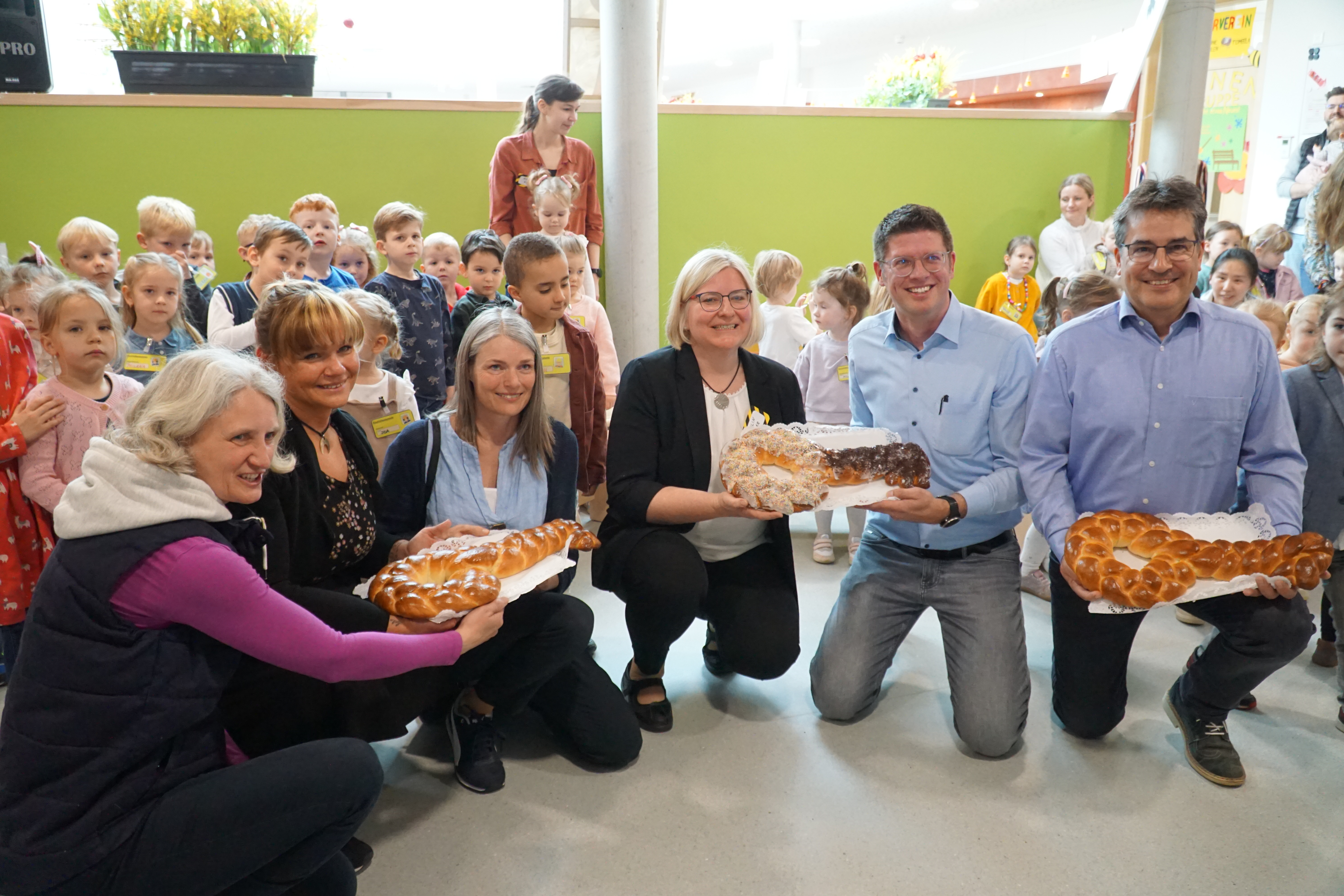 Schlüsselübergabe Quartierszentrum Oerather Mühlenfeld