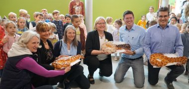 Schlüsselübergabe Quartierszentrum Oerather Mühlenfeld