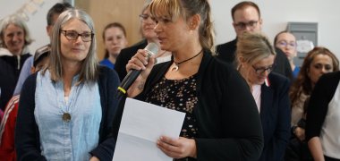Eva Sengalski spricht