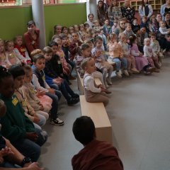Viele Kinder waren bei der Eröffnung dabei