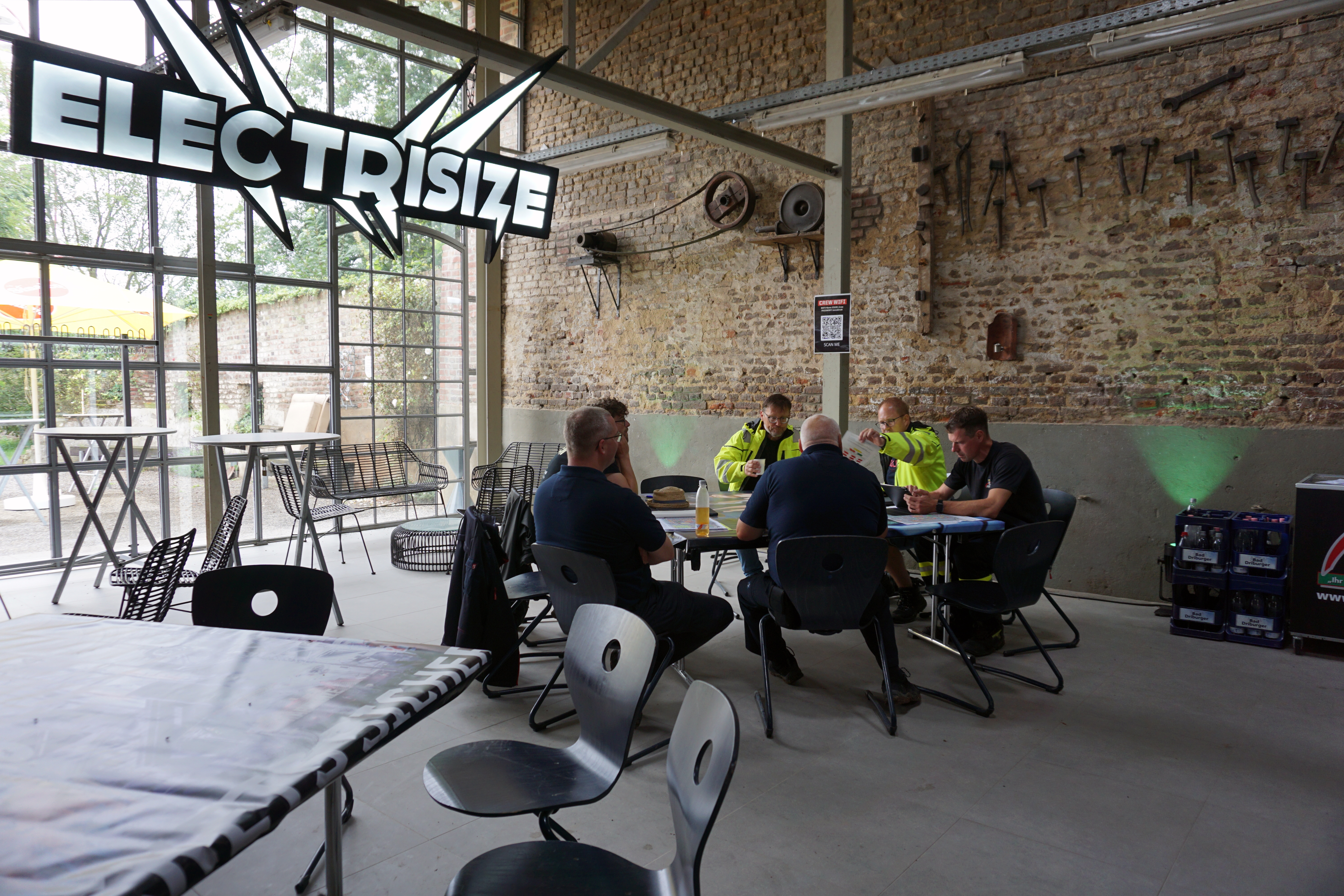 Besprechung im Gruppenraum