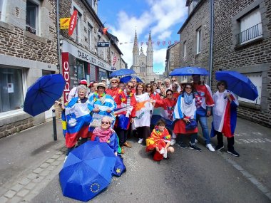 Erkelenz International beim Festumzug durch Saint-James