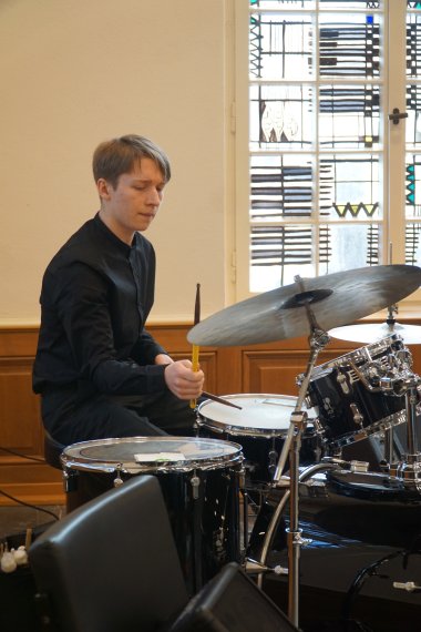 Gruppenfoto Musiker Jazzkonzert