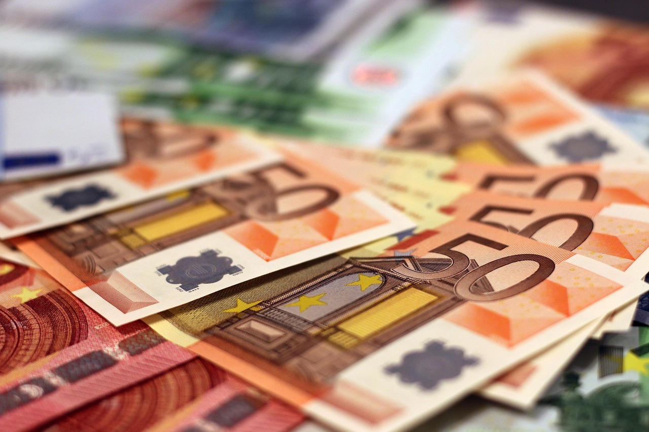 Geldscheine in Euro