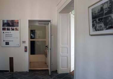 Aufzuganlage im Herrenhaus