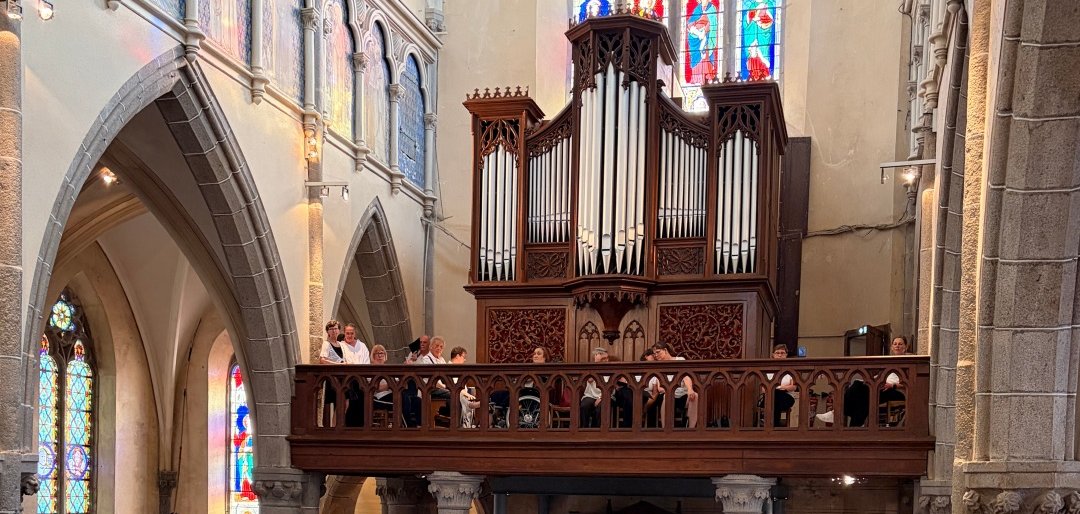 Einweihung der Orgel