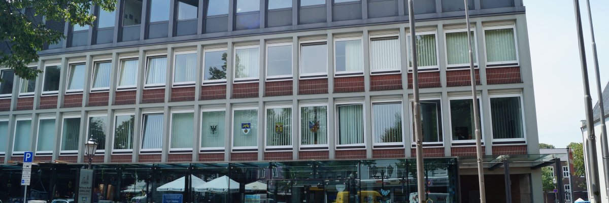Stadtverwaltung Erkelenz Stadtverwaltung Erkelenz, Fassade zur Kirchstraße
