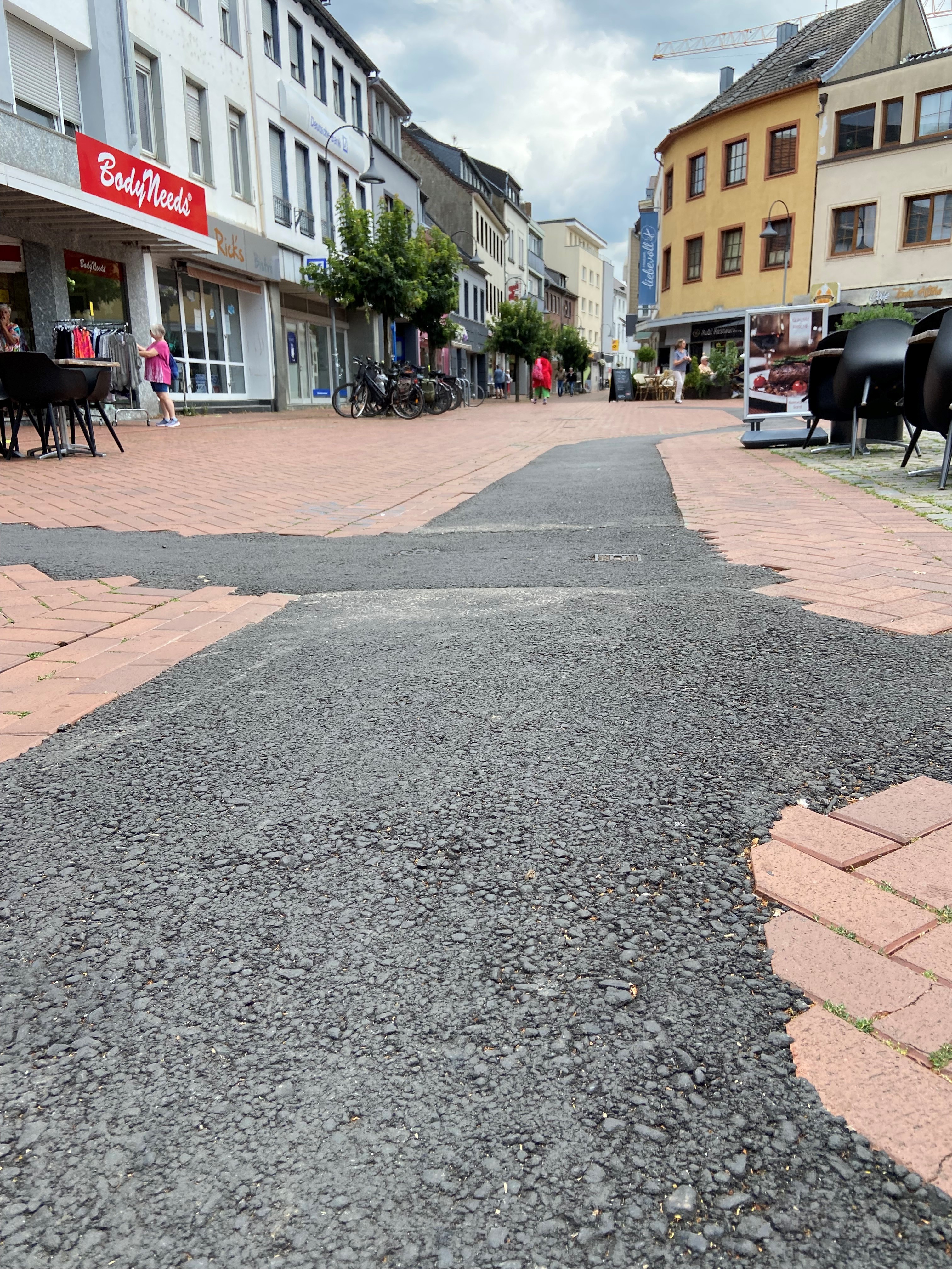 Bauarbeiten Markt