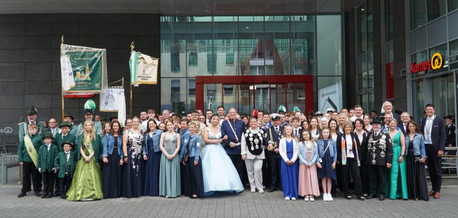 Majestäten der Schützenbruderschaften aus dem Stadtgebiet Erkelenz