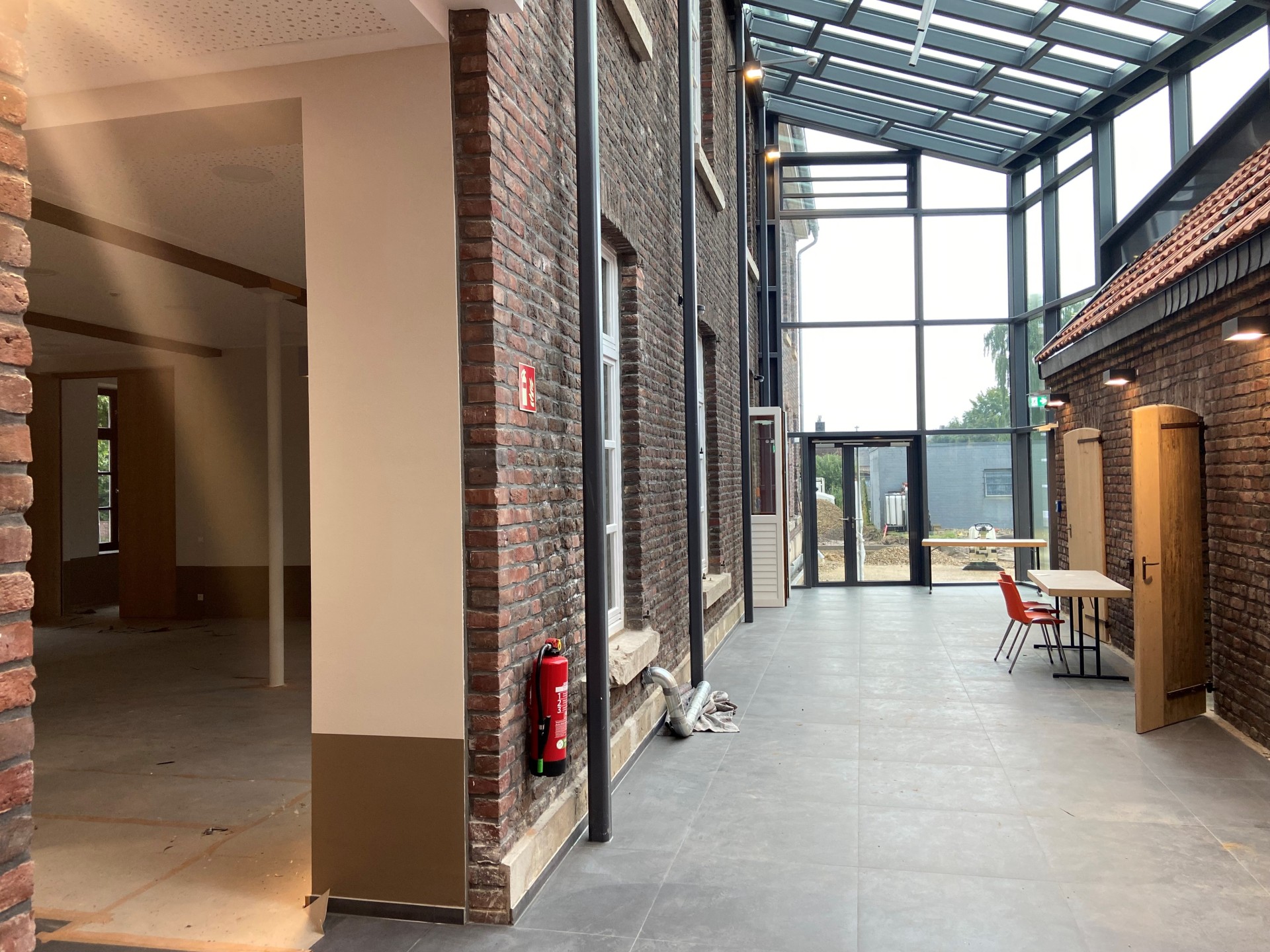 Innenansicht Vereinshaus Holzweiler