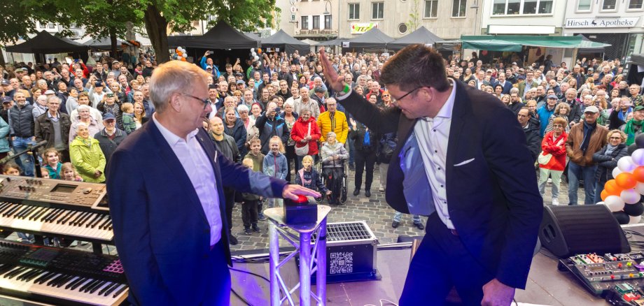 Bauarbeiten Markt