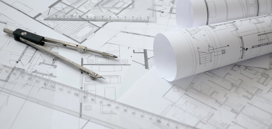Baupläne / Architektur Hintergrund