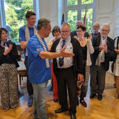 Guy Lemenager wurde zum Ehrenbürger der Stadt Saint-James ernannt.