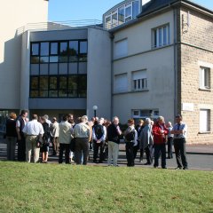 Die Gäste aus Erkelenz besuchen das Lycée Sévigné in Granville