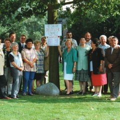 Erkelenzer mit Gästen aus Thum anlässlich des 10. Jahrestages der Deutschen Einheit