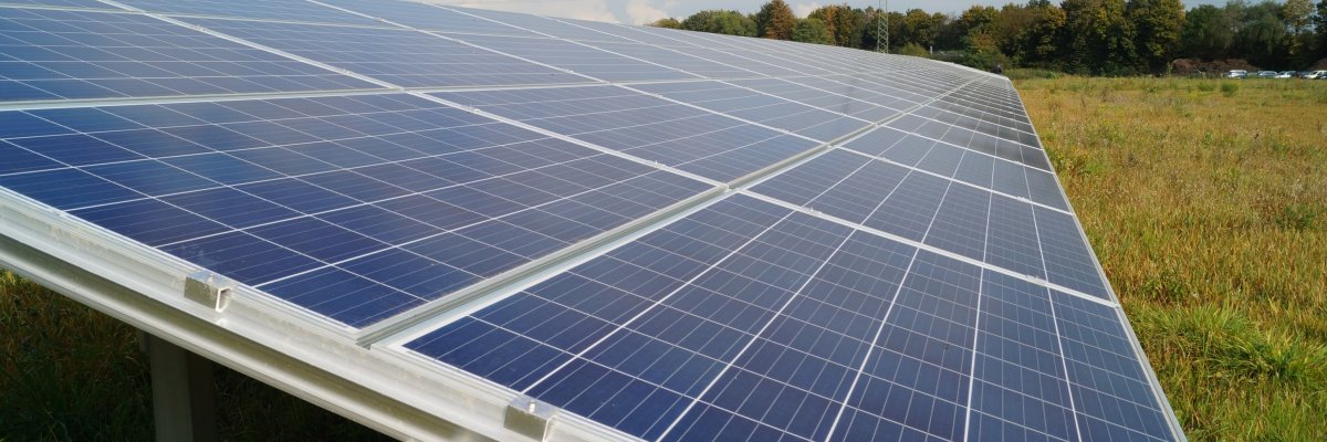 Photovoltaik-Freiflächenanlage