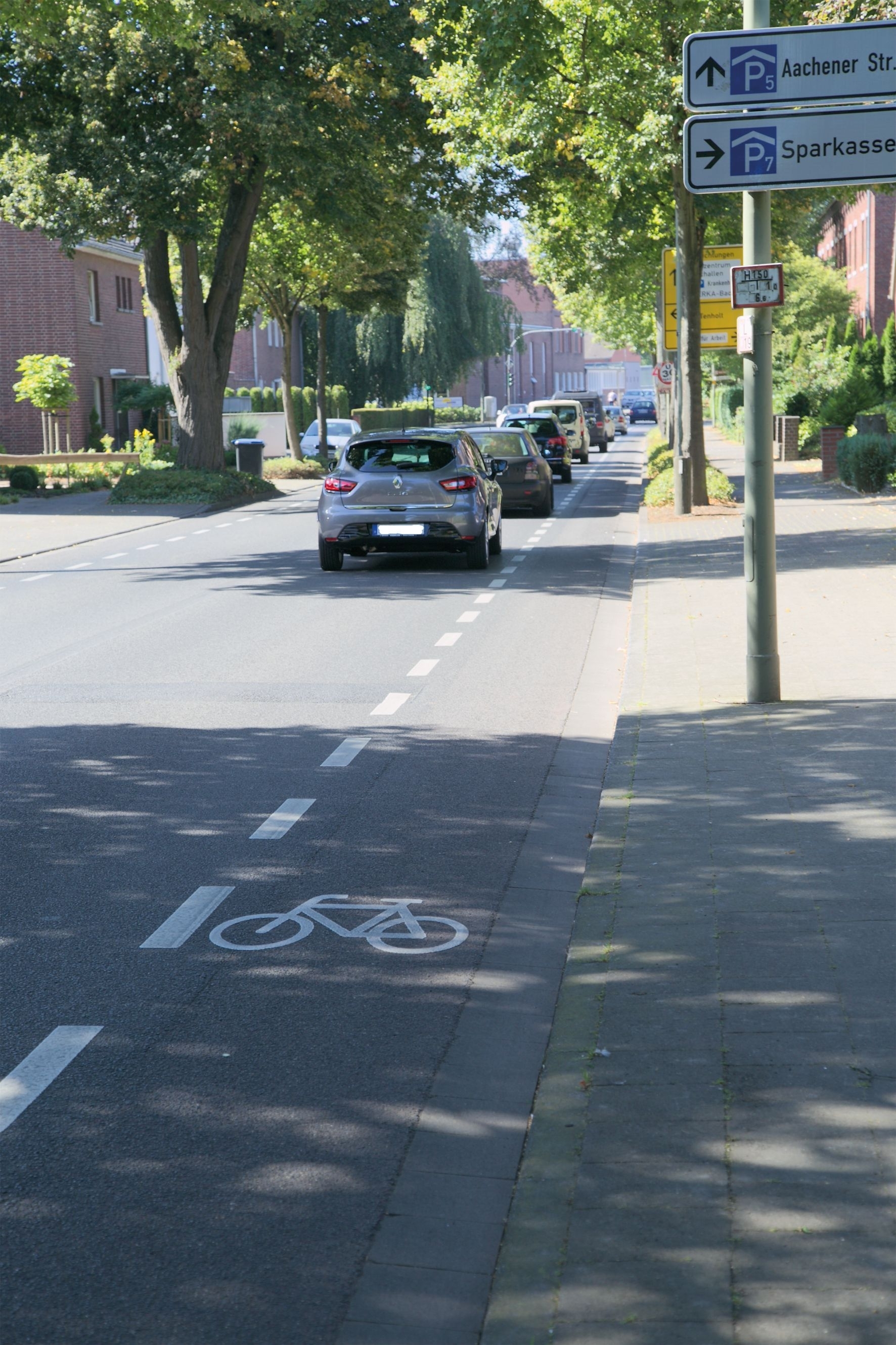 Fahrradschutzstreifen